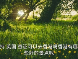 英国签证可以前往 