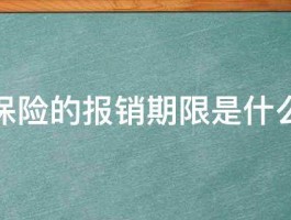 生育保险的报销期限是什么样的 