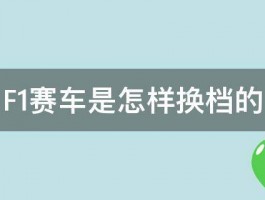 F1赛车是怎样换档的 