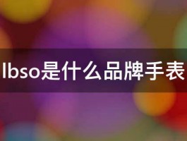 lbso是什么品牌手表 