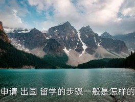 外地出国留学流程图片大全 